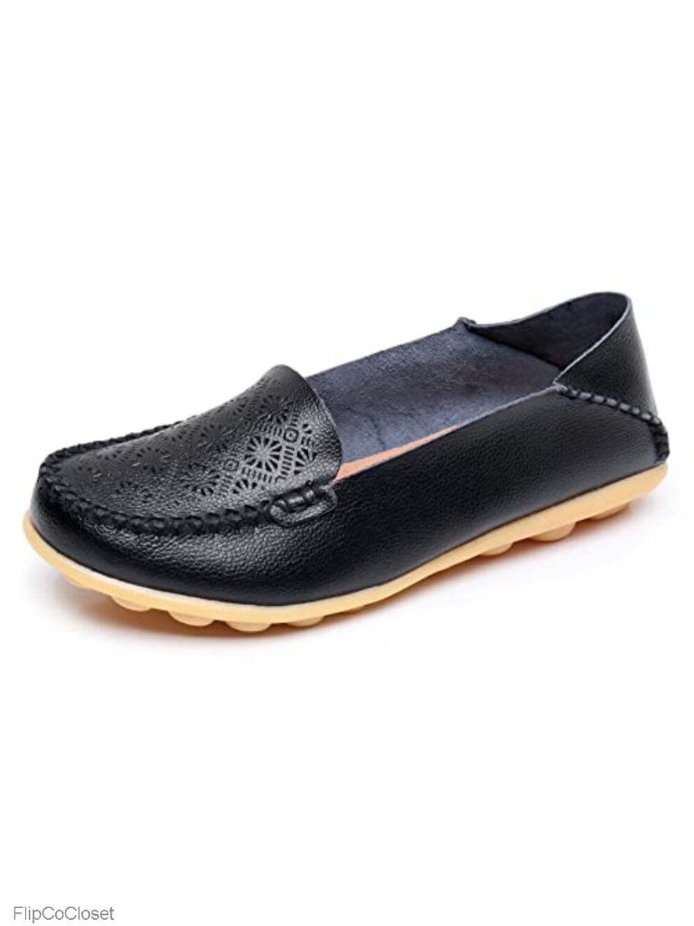 Lightweight Comfort Walking Flat Loafer Slip-On Shoe